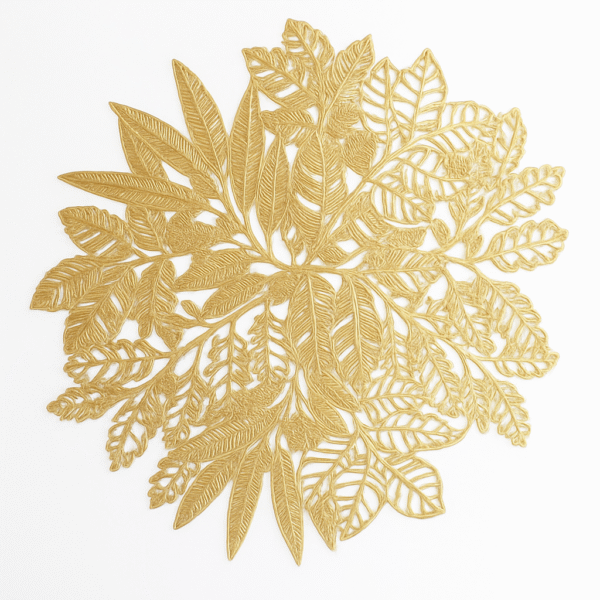 Golden Placement Mat | Table Mat | Dining Mat